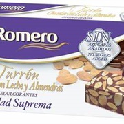 El Romero Turron Chocolate Con Leche Y Almmendras
