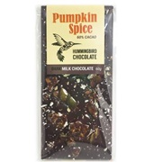 Hummingbird Pumpkin Spice Chocolate Bar