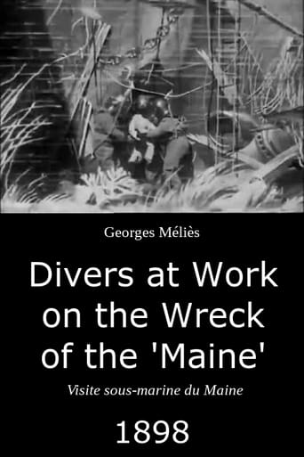 Divers at Work on the Wreck of the "Maine" (1898)