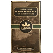 Manoa Zorzal Cacao, Dominican Republic Bar