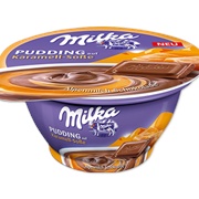 Milka Pudding Caramel Sauce