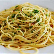 Spaghetti Aglio E Olio E Peperoncino