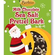 Barton's Milk Chocolate Sea Salt Pretzel Bark