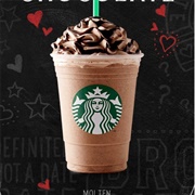 Molten Chocolate Frappuccino