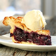 Saskatoon Berry Pie (Saskatchewan)