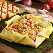 Nasi Goreng Pattaya. Indonesia