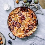 Mirabelle Plum Clafoutis