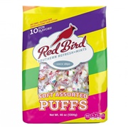 Red Bird Soft Assorted Puffs