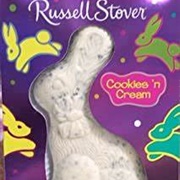 Russell Stover Cookies 'N Cream Bunny