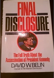 Final Disclosure (David Belin)