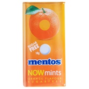 Mentos Now Mints Orange