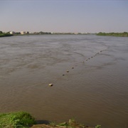 Confluence of the Blue and White Nile