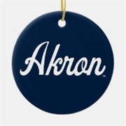 Akron Ornament