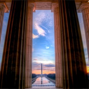Sunrise, Lincoln Memorial, Washington D.C.