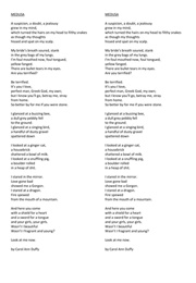 Medusa (Carol Ann Duffy)