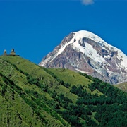 Mt Kazbeg, Georgia