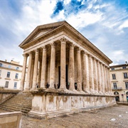 Maison Carrée. Nîmes, France