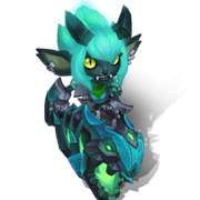 Little Demon Tristana: Turquoise