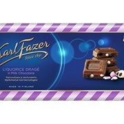 Fazer Liquorice Dragee Chocolate Bar