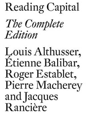 Reading Capital (Louis Althusser)