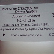 Upton Tea Ho-Ji Cha
