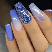 Blue Nails