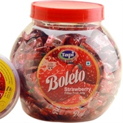 Tapi Boleto Strawberry Fruit Jelly Candy
