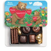 See's Valentine Bear Box