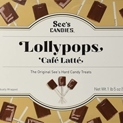 See's Lollipops Cafe Latte