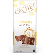 Cachet Caramel &amp; Sea Salt Milk Chocolate