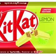 Kit Kat Lemon Limited Edition