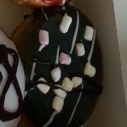 Green Caramel Marshmallow Donut