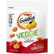 Goldfish Veggie Crackers Cheesy Tomato
