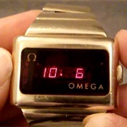 Omega Time Computer LED Watch