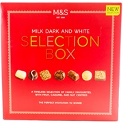 M&amp;S Milk Dark &amp; White Selection Box