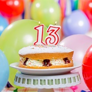 Celebrate Your 13th Birthday