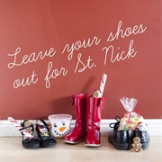 Put Out Your Boots for St. Nick