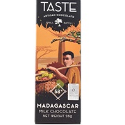 Taste 58% Madagascar Milk Chocolate