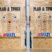 Plaid & Timber Axe Throwing Company