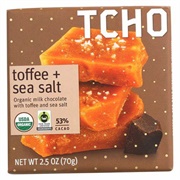 Tcho Toffee + Sea Salt Milk Chocolate