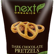 Next Organics Dark Chocolate Pretzels
