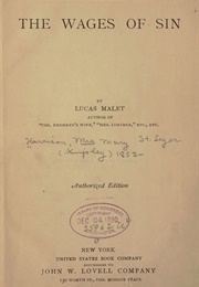 The Wages of Sin (Lucas Malet)