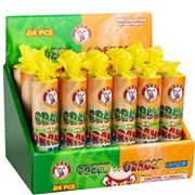 Green to Orange Smoke Bombs