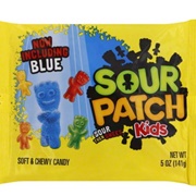 Sour Patch Kids Now Including Blue
