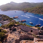 Gemiler (St Nicholas) Island, Turkey