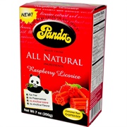 Panda Natural Raspberry Licorice
