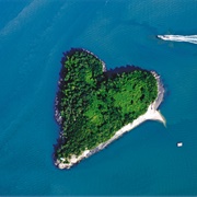 Heart Shaped Island, South Korea