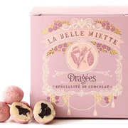 La Belle Miette Dragees Blueberry White Chocolate