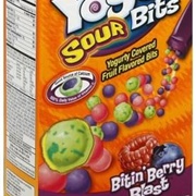 Yogos Sour Bits Bitin' Berry Blast