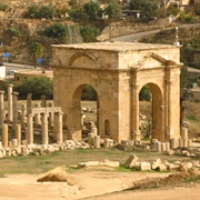 North Tetrapylon, Jerash, Jordan